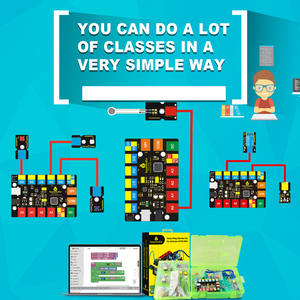RJ11 Super Starter Kit con scheda di controllo EASY Plug V2.0 per Arduino STEM 3