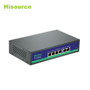 <strong>Vlan</strong> Supported 4 Port PoE Switch 10/100Mbps Smart Network Switch with 250 Meters - Product Image 2