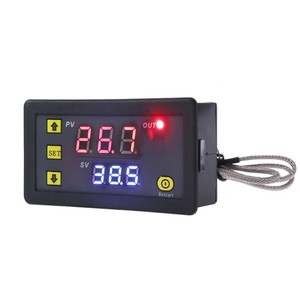 Controlador de temperatura Digital W3230, regulador de termostato, Control de refrigeración y calefacción, termorregulador con Sensor, 12V, 24V, 220V - Product Image 1