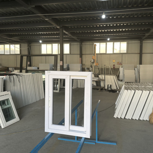 Cheap Price Black UPVC Vinyl PVC Plastic Energy Star Rated Soundproof Hurricane Double Sliding Doors and <strong>Windows</strong> - Product Image 1