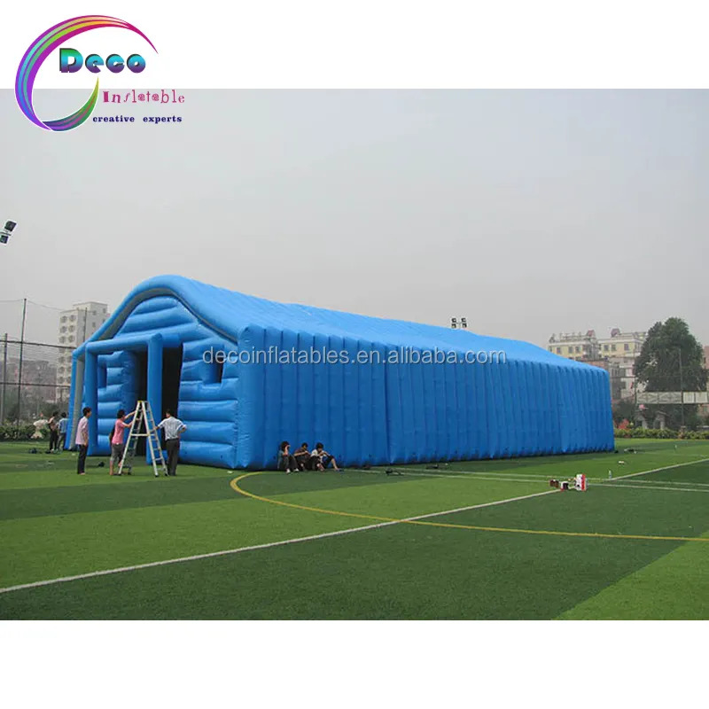 giant blue inflatable tent for sale Led bubble air inflatable dome for party event