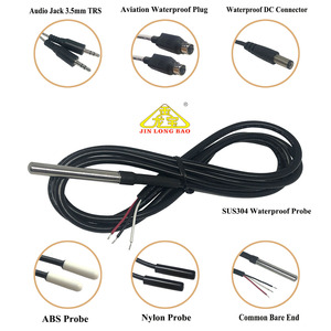 NTC Sensor IP67 Impermeable DS18B20 Sensores de temperatura digitales con sonda de 6*50mm