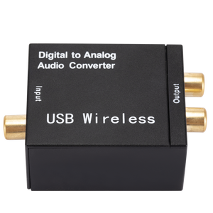 Convertidor de Audio Digital a analógico compatible con Bluetooth, señal Coaxial Toslink de fibra óptica a amplificador decodificador de Audio RCA R/L - Product Image 4