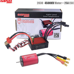 Surpass Hobby Brush less Speed Controller 25A ESC 2030 4500kv Motor Wasserdicht Für 1/18 & 1/20 RC Car - Product Image 2