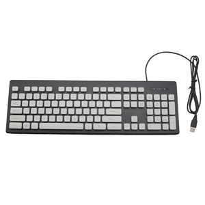 104-keys Foldable Stands Wired <strong>Computer</strong> <strong>Keyboard</strong> Basic <strong>Keyboard</strong> with USB Cable for Windows, PC, Laptop