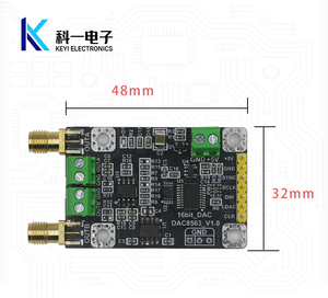 DAC8563デジタル-アナログコンバーターデータ収集高精度デュアルチャネル16ビットDACモジュール調整可能出力 - Product Image 5