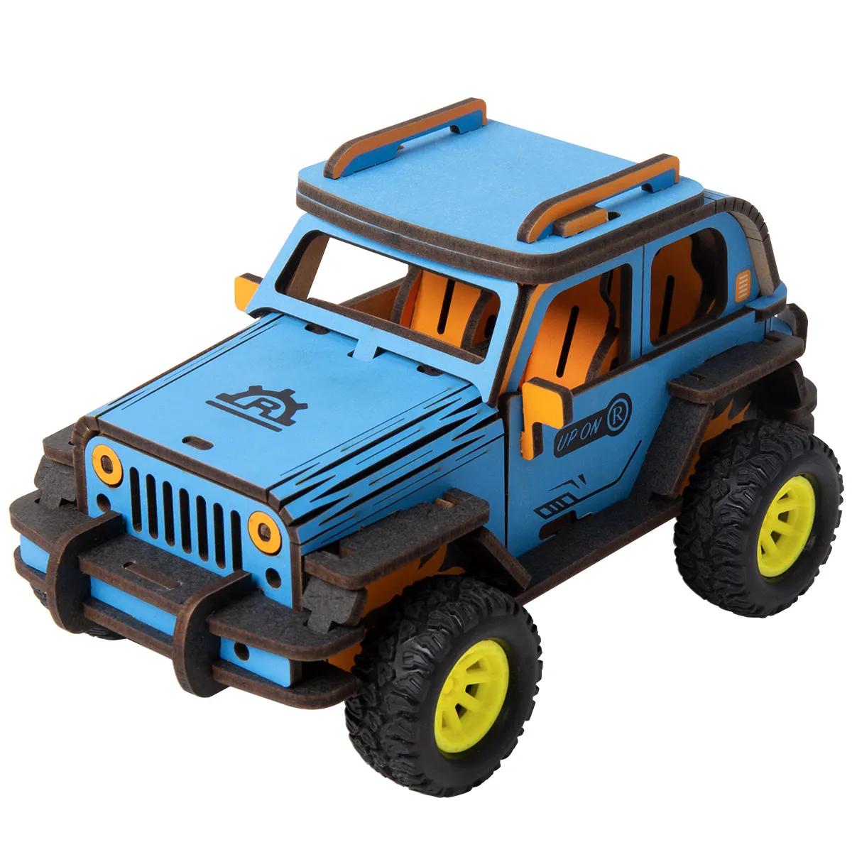 Robotime Rokr Toy Manufacturer 3D Wooden Toy Car Model Puzzle Car Toy for Kid