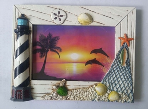 Jamaica <span class=keywords><strong>Rasta</strong></span> Phong Cách Cây Cọ Thiết Kế Khung Ảnh Polyresin Và Kim Loại Trang Trí Nội Thất Cho Trang Trí Nội Thất - Product Image 3