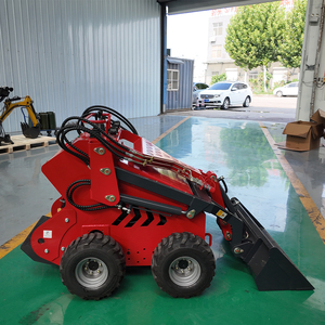 Бесплатная доставка, Рабочий вес, мини-колесо/гусеничный погрузчик с лесным мульчером, газонокосилка - Product Image 3