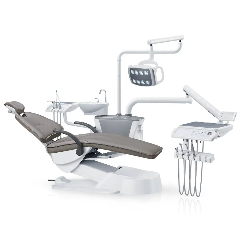Carolyn & MN Meilleure qualité de luxe Implant électrique Unité dentaire Chirurgie LED Lampe Adec Fauteuil dentaire Prix