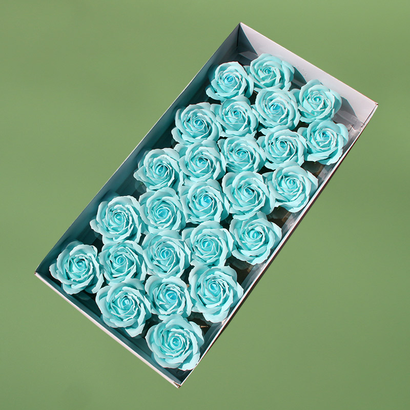 Rosa-azul claro de cinco capas