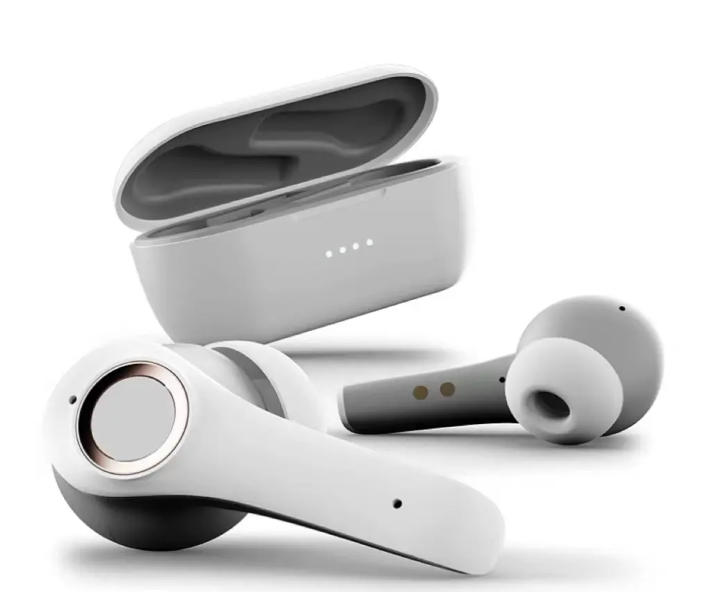 Nuevos productos de modelo privado Auriculares auriculares en los oídos Compatibilidad de conexión sin latencia auriculares impermeables ENC + ANC