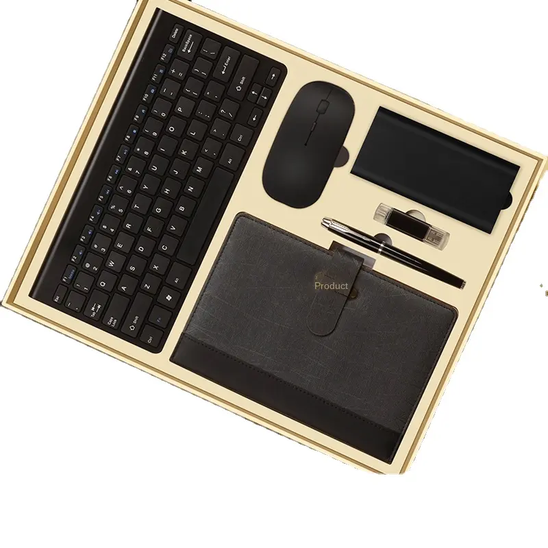 Regali personalizzati Business Souvenir tastiera senza fili Usb Flash Drive penna Mouse regalo scatola per gli ospiti