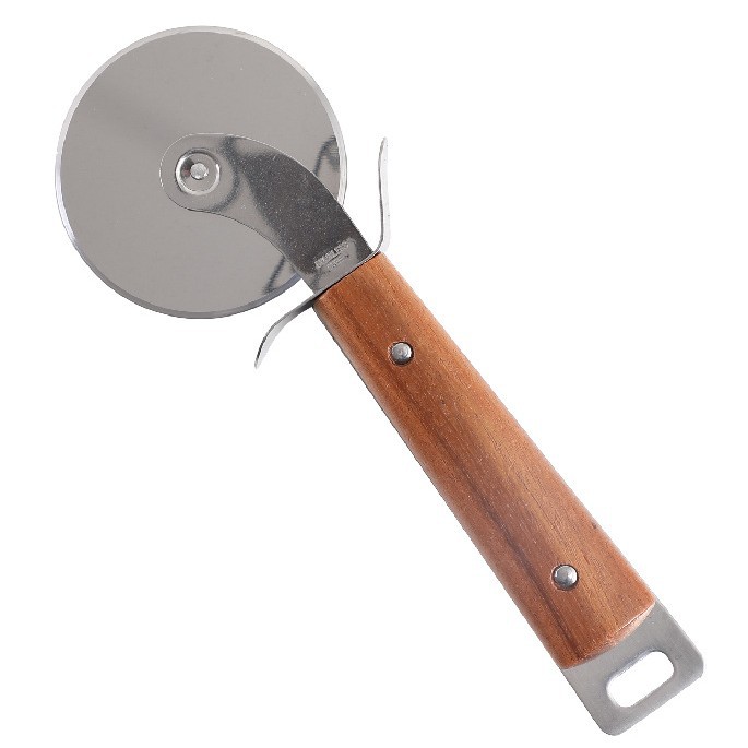 couteau à pizza en argent