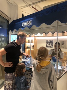 Dặm sàn thương mại thường vụ thép không gỉ Gelato giỏ hàng biểu tượng tùy chỉnh 4 hương vị <span class=keywords><strong>Ice</strong></span> <span class=keywords><strong>Cream</strong></span> đẩy giỏ hàng nước trái cây sữa - Product Image 5