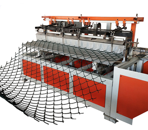 HBFL Chain Link Fence Making <strong>Machine</strong> Wire Mesh <strong>Machine</strong> with Core Motor PLC Gear Bearing Components - Product Image 1
