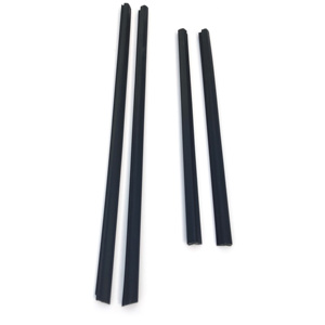 4pcs weatherstrip cửa sổ đúc TRIM xe bên ngoài cửa sổ vành đai con dấu tương thích 72410-tg0 cho 2009 2014 phù hợp - Product Image 3