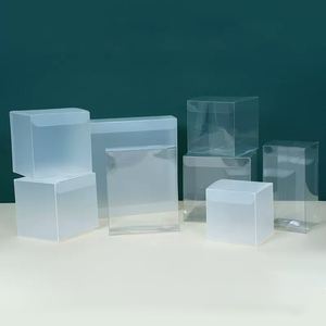 กล่องพลาสติกใสทำจาก PVC PET ดีไซน์ OEM & ODM สำหรับเป็นของขวัญรับโลโก้ได้ตามต้องการ - Product Image 3