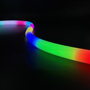 360-degree esnek çizgi lamba rgb D25MM sihirli renk harici kontrol dijital ışık çubuğu adresli led esnek strins RGB - Product Image 1