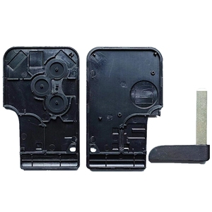 Renault Megane 2 Scenic için A2AUTOKEYS kart II 3 düğmeler 433Mhz Chip çip acil akıllı uzaktan araba anahtarı - Product Image 4