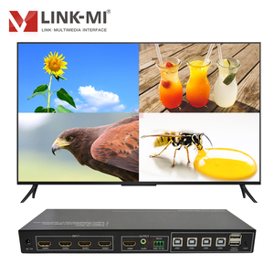 4x1适用于具有KVM功能的HDMI视频分配器和转换器4K60Hz支持无缝开关多查看器 - Product Image 2