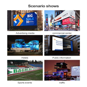 Außen feste Digital Signage Billboard Werbung LED-Panel-Bildschirm anzeige mit P2.5 P3 P4 P5 P6.67 P8 P10-Modul - Product Image 5