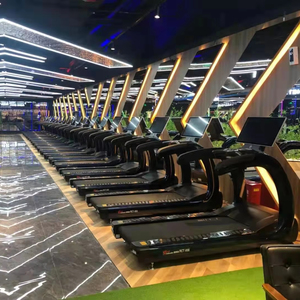 非常に人気のある使いやすいフィットネス電動トレッドミルランニングマシン商用電動トレッドミル - Product Image 1