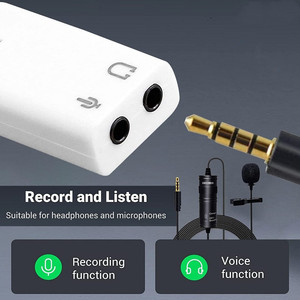 Wholesale <strong>USB</strong> 2.0 Virtual 7.1 Channel <strong>Audio</strong> Sound Card Adapter - Product Image 2