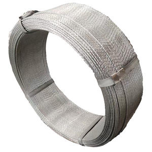 Kawat Baja Berlapis PVC 6x19 1x3 2mm 9.3mm Galvanis Celup Panas <span class=keywords><strong>Multi</strong></span> Low Relaxation 7.8mm 12.7mm Berlapis Seng 10mm - Product Image 1