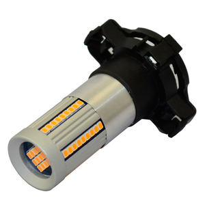 PY24W Car <strong>LED</strong> Bulbs Canbus Error Free No Hyper Flash T20 Amber for <strong>BMW</strong> Land Rover Audi B8 Q5 A4 Front Turn Signal Lights 12V - Product Image 4