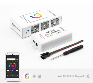 SP105E LED-Streifen pixel Verwendete Support-App Blue Tooth Remote-LED-Streifen-Controller - Product Image 1