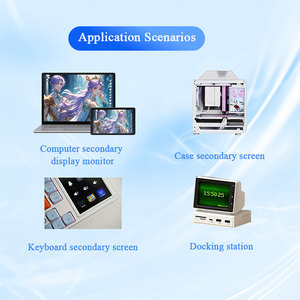 Der 7-Zoll-IPS-Touch-USB-Computer-Subbildschirm unterstützt das 7-Zoll-Display von Raspberry Pi, Windows, Android und anderen Systemen - Product Image 2