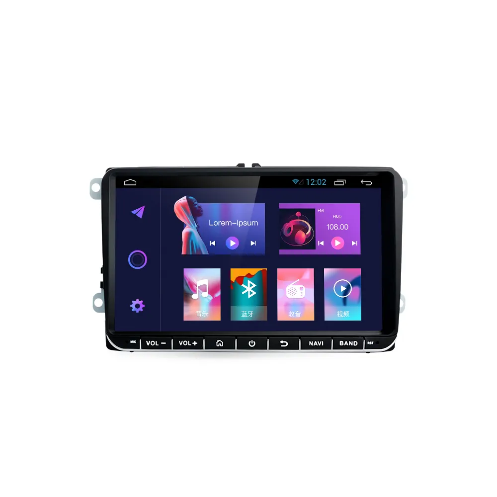 Octa-Core Android Car Video Player per VW Volkswagen Golf Passat b7 b6 Skoda Radio Stereo GPS Carplay DSP