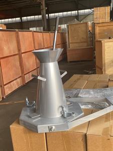 Conjunto do cone da queda Verificador concreto de aço pulverizado Conjunto completo de equipamentos de testes para a máquina de testes da compressão concreta