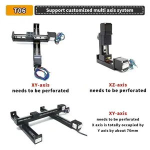Mini T-type Sliding Rail lineare Rail Stage Nema11 28mm Stepper Motor Driver Kit per XYZ Axis CNC 3D stampante - Product Image 6