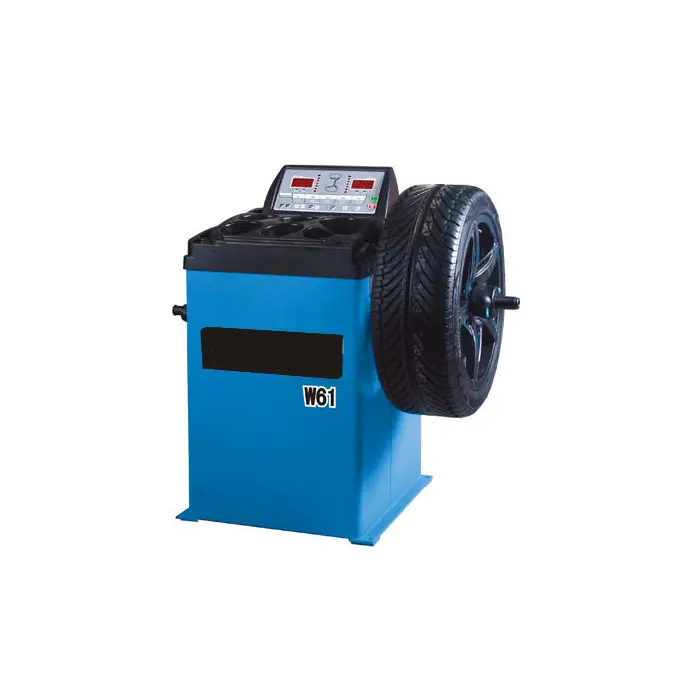 W61 Easy Operation and High Quality Car / Motorcycle Wheel Balancing Machine Price