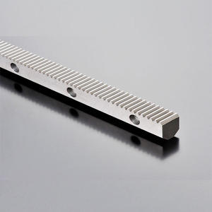 מתלה הילוך קצר עבור שער <span class=keywords><strong>cnc</strong></span> פלדה ליניארי תנועה מדריך הרכבת הילוך מתלה רכב עם מתלה הילוך ו pinion