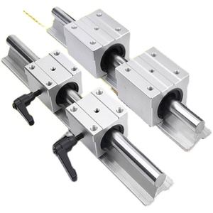 Carril de guía lineal redondo de aluminio CNC SBR12, bloque deslizante lineal SBR12UU - Product Image 4