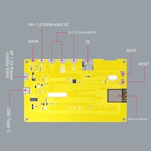 ESP32-S3 HMI 8M PSRAM 16M Flash für Arduino LVGL WIFI für Bluetooth 5 5 "IPS 800*480 Smart Display Bildschirm 5,0 Zoll RGB LCD TFT