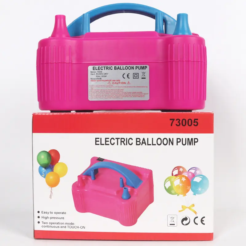 Festa di compleanno 73005 V della pompa del gonfiatore dell'aria degli accessori speciali del pallone del lattice della pompa elettrica 220 specifiche personalizzabili