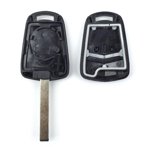 O-Pel เปลือกกุญแจรถอัจฉริยะ2ปุ่มรีโมทพร้อมที่ใส่แบตเตอรี่ HU100ใบมีด - Product Image 3