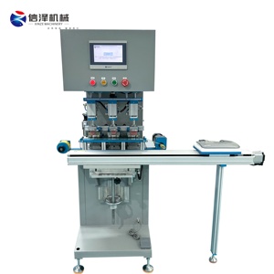Máy tính để bàn bán tự động ba màu servo nhựa bao vây Pad máy in cho cao su <span class=keywords><strong>tempon</strong></span> máy in - Product Image 4