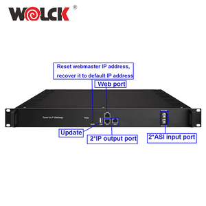 Digital <strong>Ip</strong> Satellite Receiver 3508B Modulator Gateway for IPTV System Tuner to <strong>IP</strong> Gateway - Product Image 2