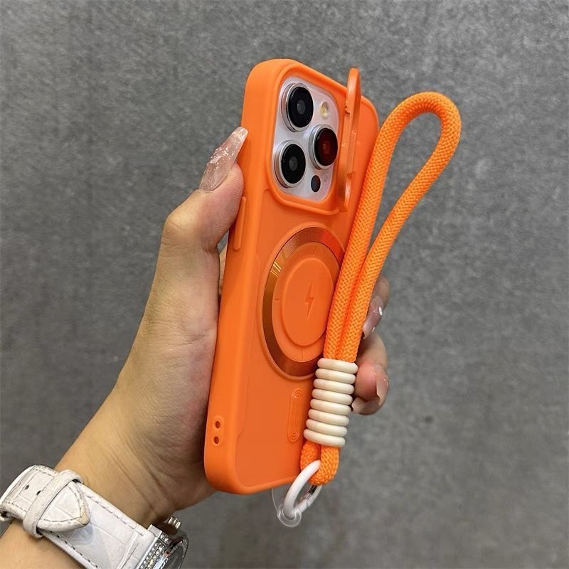 Orange with strap