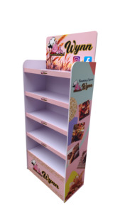 Espositore POP Design personalizzato per vendita al dettaglio con supporto da esposizione in plastica rotante in PVC - Product Image 4