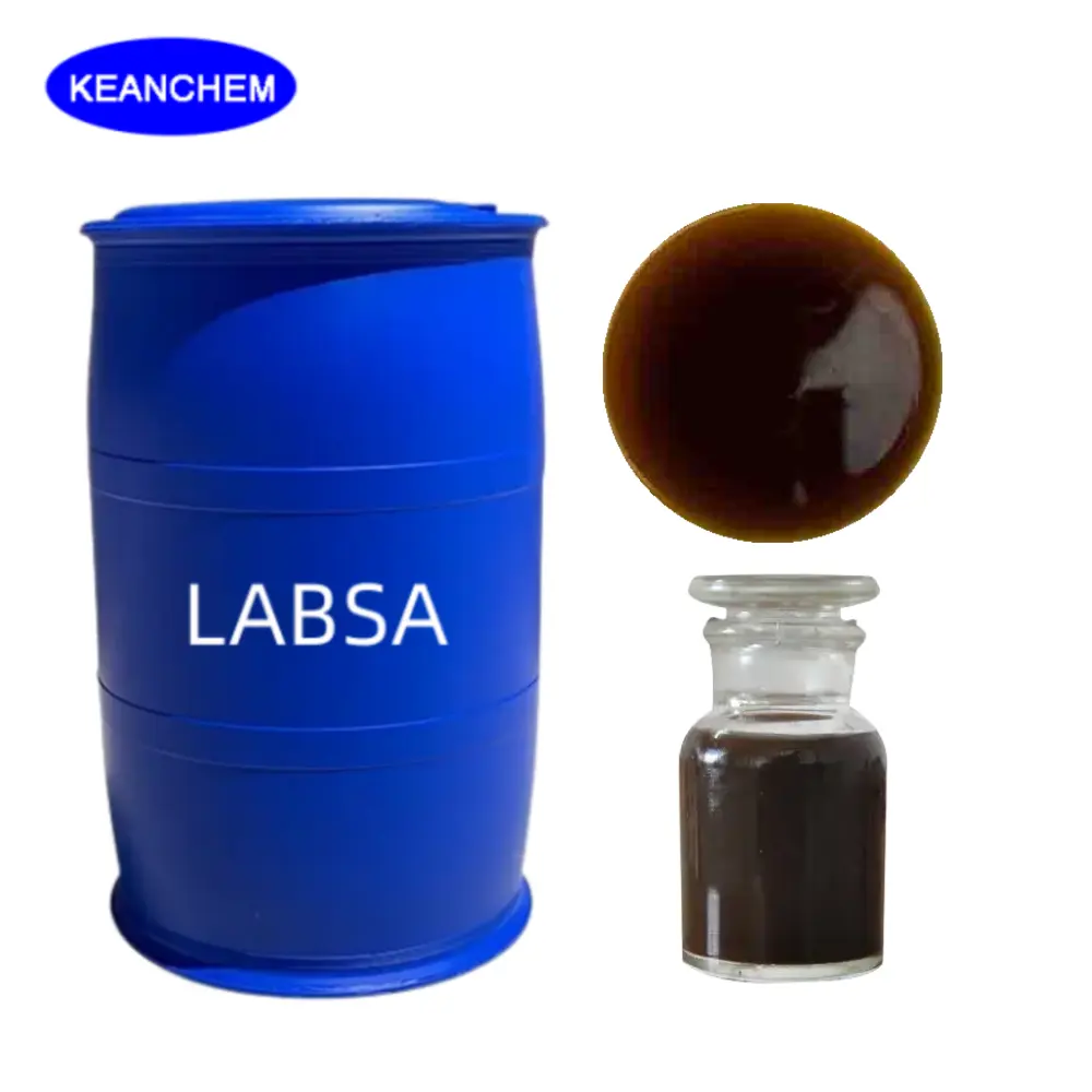 LABSA 96 LAS LAS lalkyl Benzene LABSA حمض السلفونيك لصنع جميع منتجات تنظيف الملك