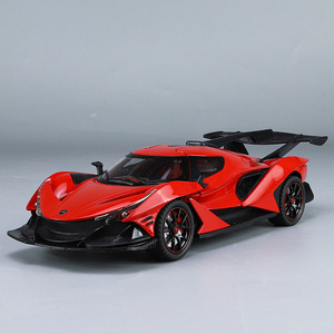 车志1:24阿波llo <span class=keywords><strong>IE</strong></span>声光向后拉压铸玩具汽车合金汽车金属模型儿童玩具