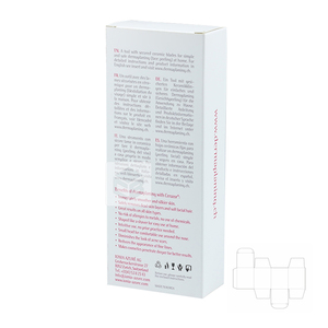 Прямоугольная бумажная складная коробка с логотипом - Product Image 2