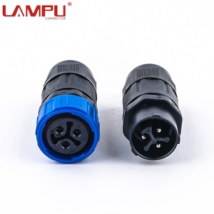 Outdoor Wire Connector 2P <strong>3P</strong> Quick Connect Slide Unlock Male and Female <strong>Plug</strong> in IP68 Waterproof Connector - Product Image 4