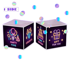 Özel yıldönümü Pop patlama sürpriz hediye kutusu patlayan konfeti atlama kartı parti süslemeleri kutusu - Product Image 6